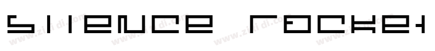 silence rocket字体转换